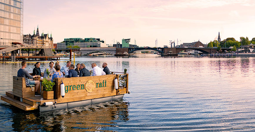 Kopenhagen Bootstour in der Stadt