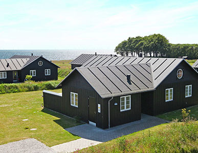 Ferienhaus mit Meerblick