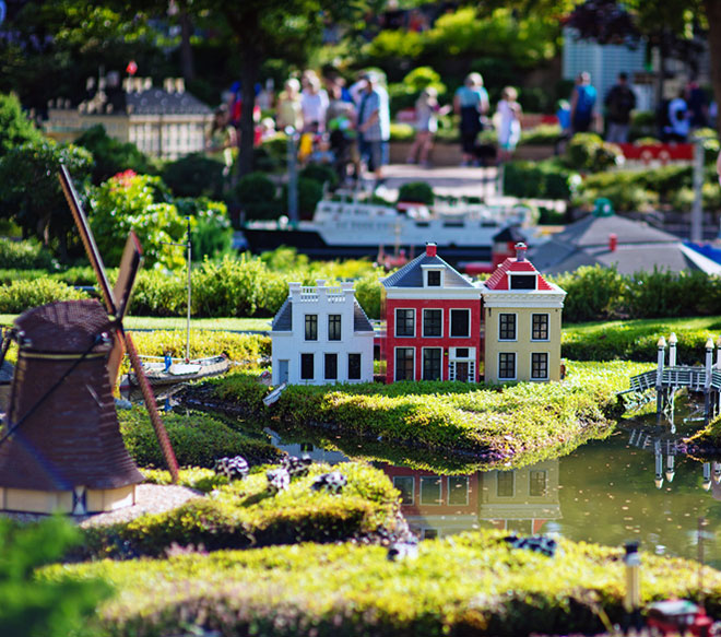 Themenwelt im Legoland Dänemark